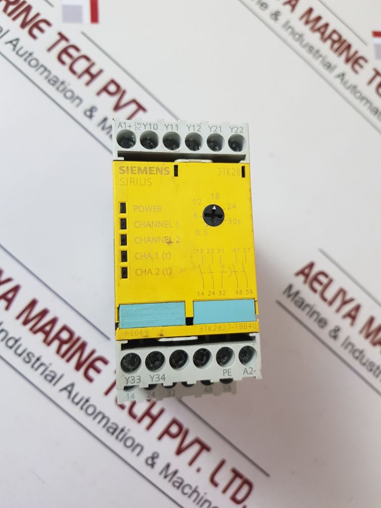 Siemens 3Tk2827-1Bb40 Terminal Mechanical Safety Relay
