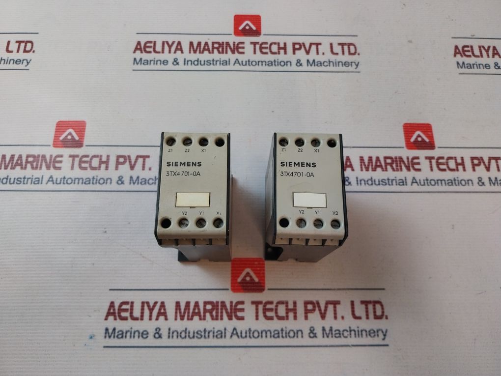 Siemens 3Tx4701-0An1 Switch-off Delay 110V 50/60 Hz