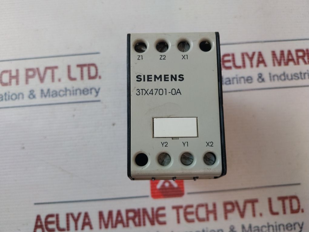 Siemens 3Tx4701-0An1 Switch-off Delay 110V 50/60 Hz