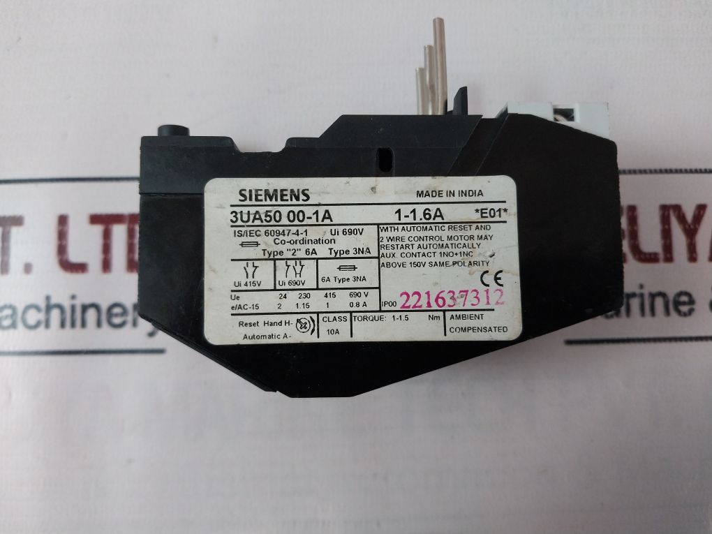 Siemens 3Ua50 00-1A