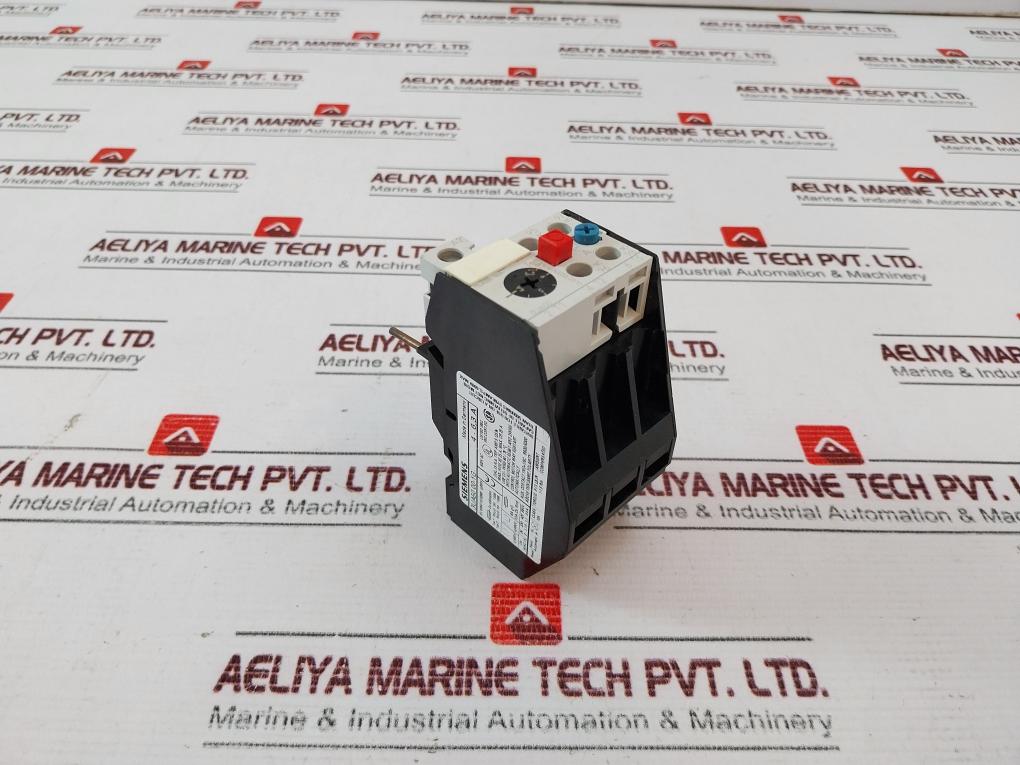 Siemens 3Ua50 00-1G Overload Relay 4-6.3A