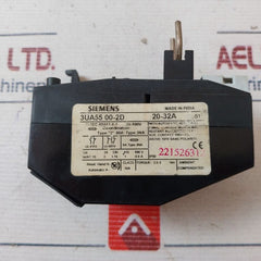 Siemens 3Ua55 00-2D Thermal Overload Relay Ip00