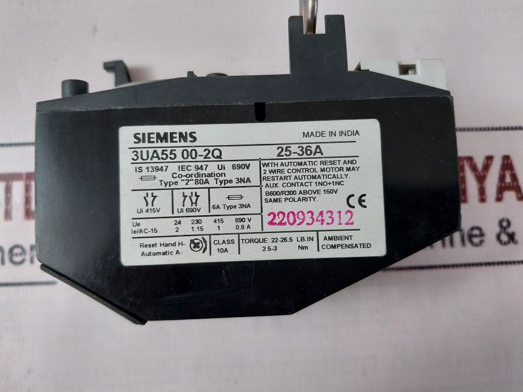 Siemens 3Ua55 00-2Q