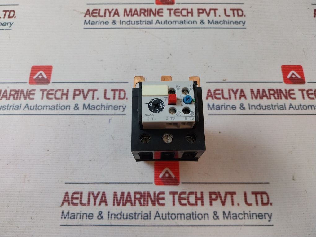 Siemens 3Ua58 00-2Tz1 Bimetal Relay With Single Phasing Protection