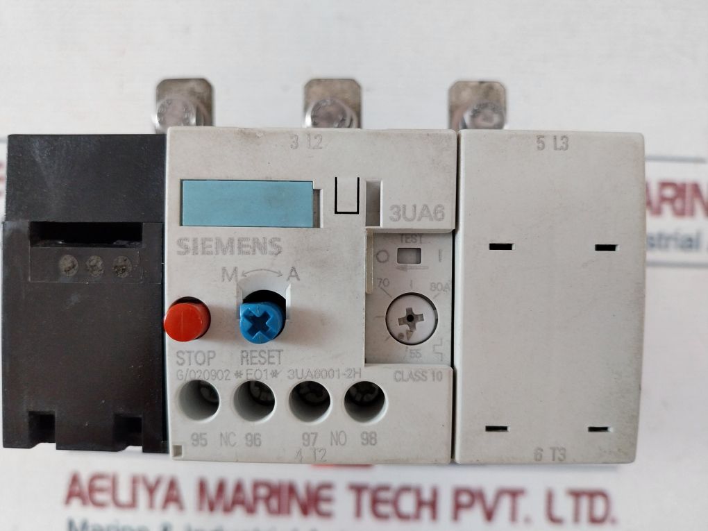 Siemens 3Ua6001-2H Thermal Overload Relay Vde 0660