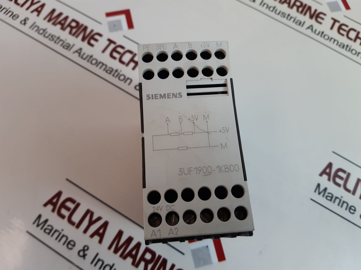 Siemens 3Uf1900-1Kb00 Bus Terminator Module
