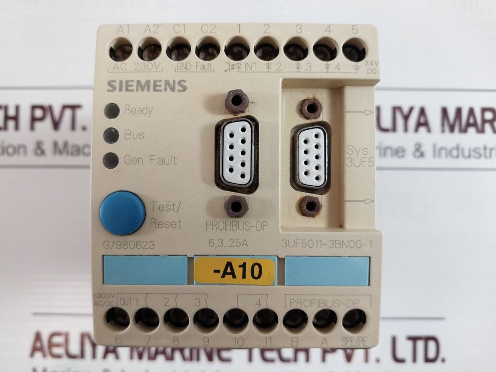 Siemens 3Uf5011-3Bn00-1 Profibus-dp Basic Unit G/980623