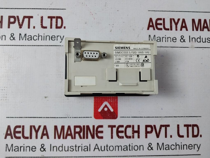 Siemens 3Uf5202-1Aa00-1Aa2 Simocode Connection Module