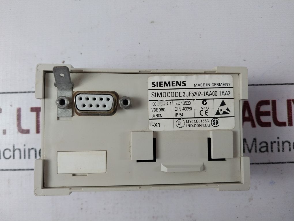 Siemens 3Uf5202-1Aa00-1Aa2 Simocode Connection Module