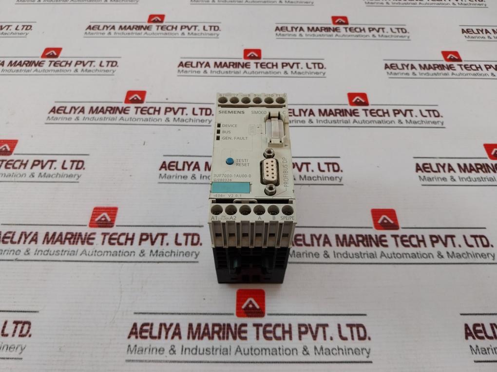 Siemens 3Uf7000-1Au00-0 Motor Control Relay 3A 230V 50/60Hz