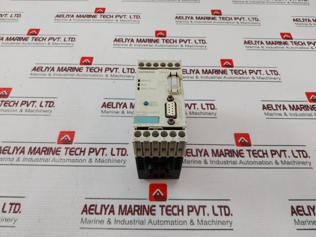 Siemens 3Uf7000-1Au00-0 Motor Control Relay 6A 110-240V