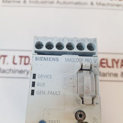 Siemens 3Uf7010-1Ab00-0 Simocode Pro V Basic Unit Profibus Dp Interface