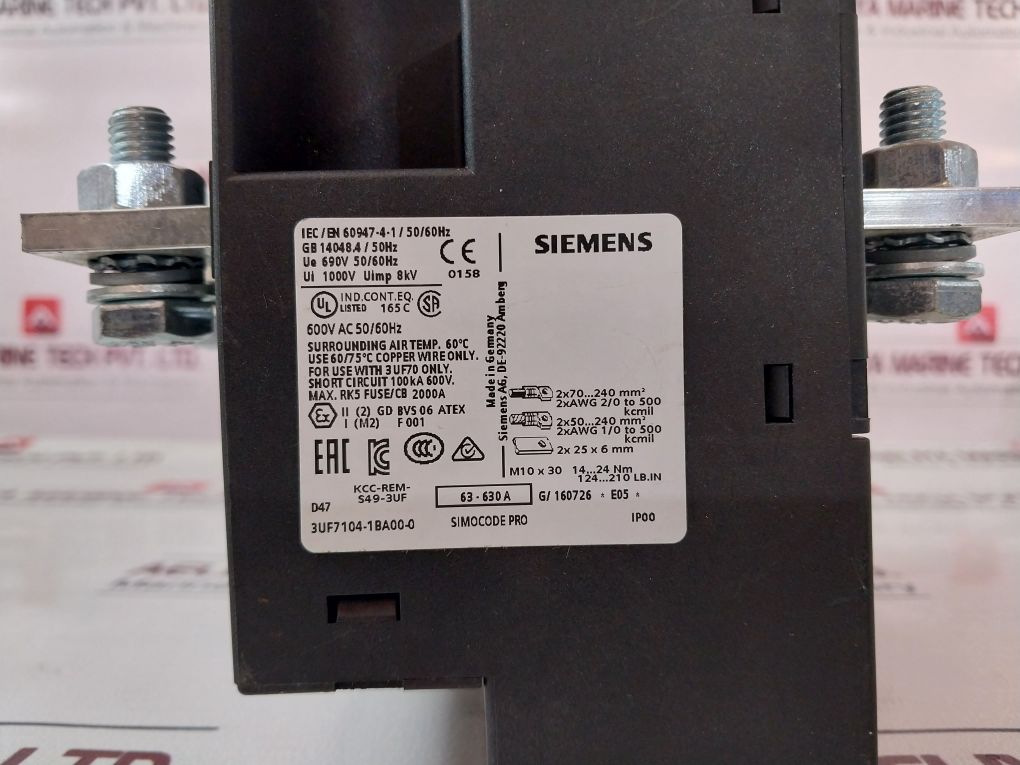 Siemens 3Uf7104-1Ba00-0