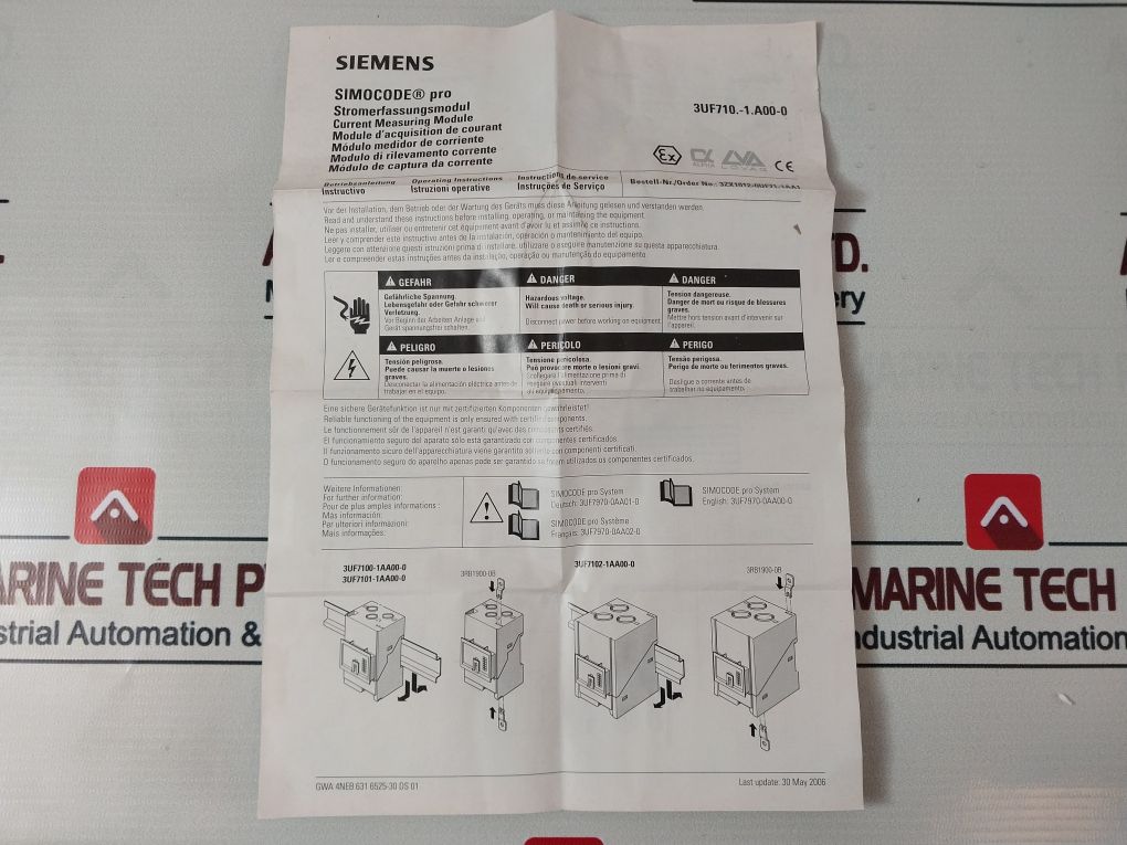 Siemens 3Uf7104-1Ba00-0