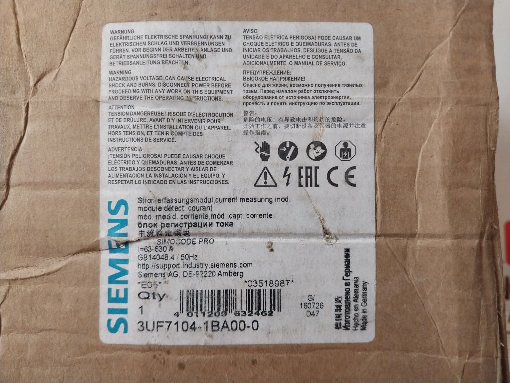 Siemens 3Uf7104-1Ba00-0