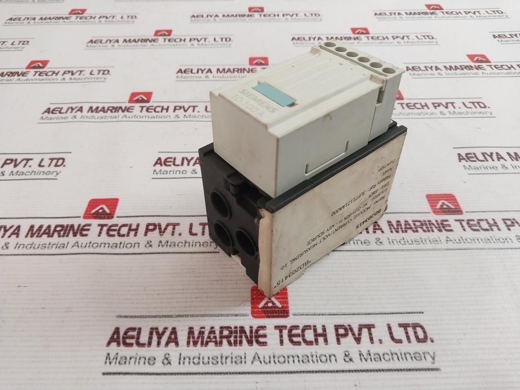 Siemens 3Uf71121Aa000 Measuring Module 50/60Hz