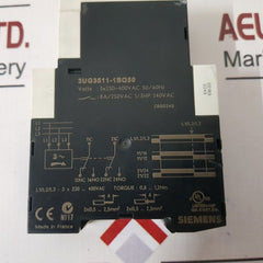 Siemens 3Ug3511-1Bq50 3-phase Sequence Relay