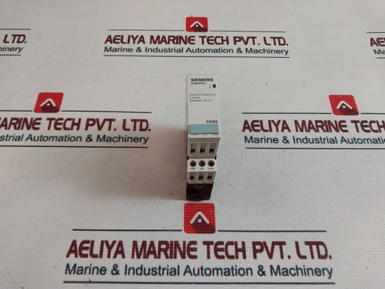 Siemens 3Ug3511-1Bq50 3 Phase Sequence Relay
