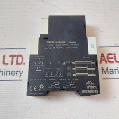 Siemens 3Ug3511-1Bq50 3 Phase Sequence Relay 250 Vac