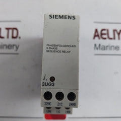 Siemens 3Ug3511-1Bq50 3 Phase Sequence Relay