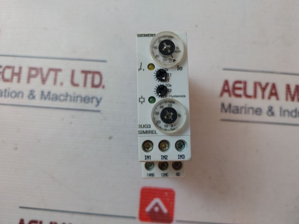 Siemens 3Ug3522-1Ac20 Monitoring Relay 50/60Hz
