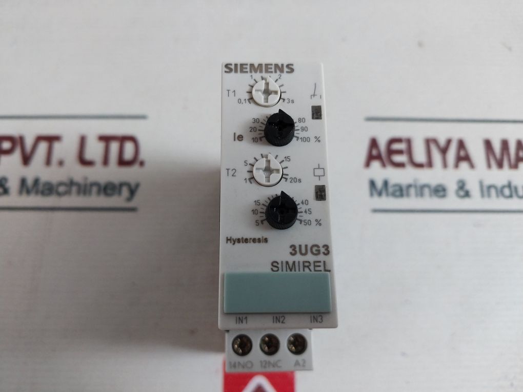 Siemens 3Ug3522-1Al20 Single Phase Current Monitoring Relay