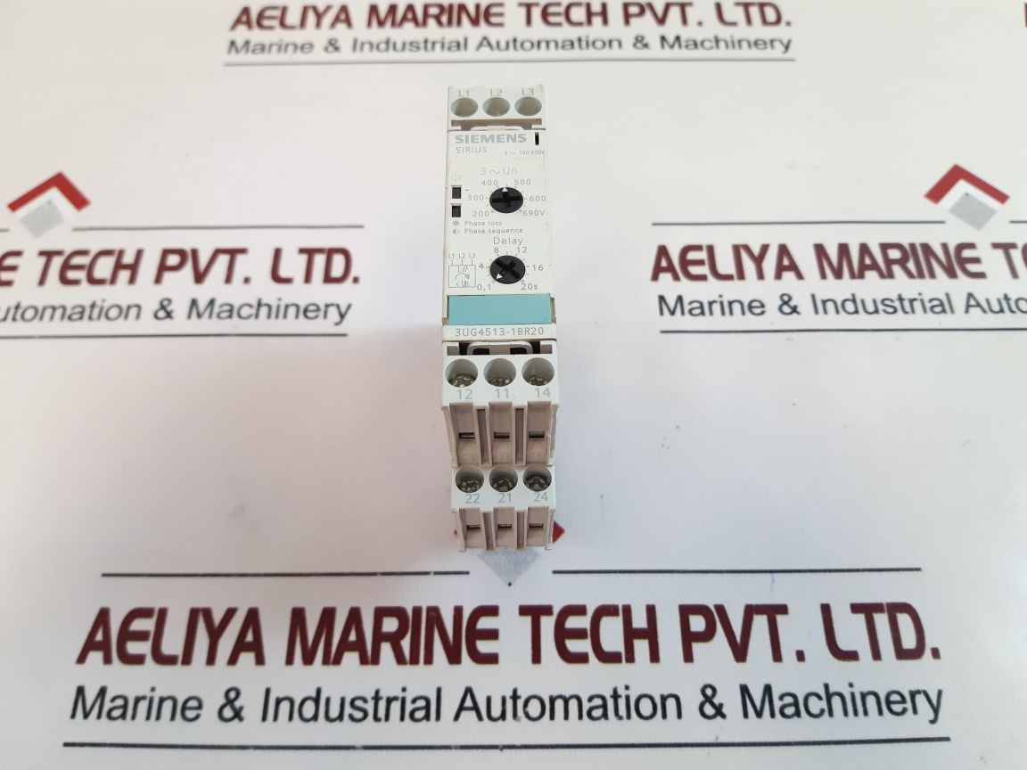 Siemens Sirius 3Ug4513-1Br20 Monitoring Relay