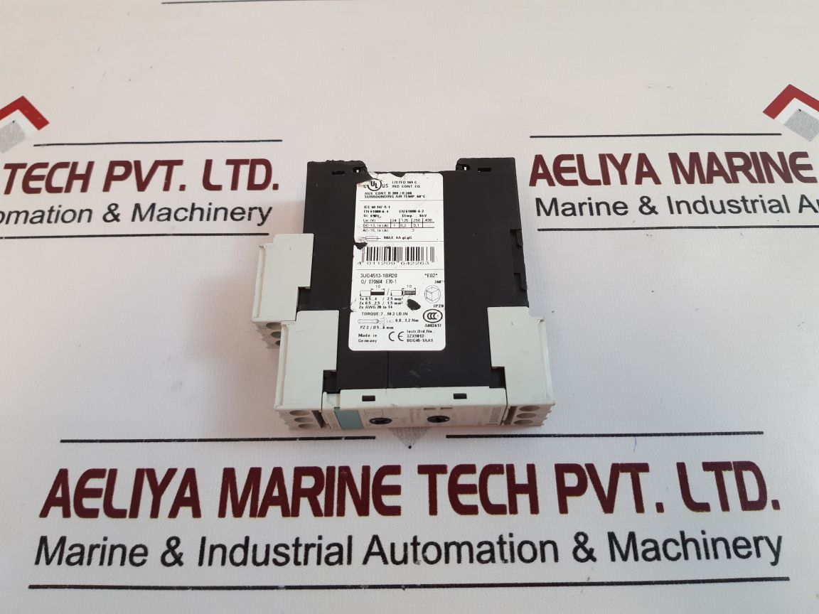 Siemens Sirius 3Ug4513-1Br20 Monitoring Relay