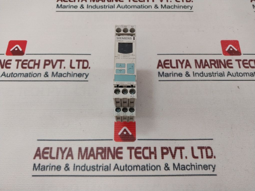 Siemens 3Ug4631-1Aw30 Voltage Monitoring Relay