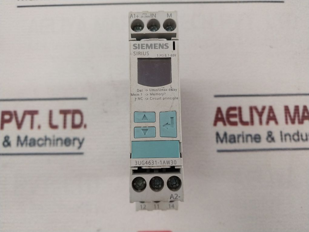 Siemens 3Ug4631-1Aw30 Voltage Monitoring Relay
