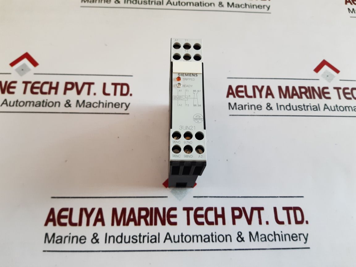 Siemens 3Un2100-0An7 Thermistor Protection Tripping Unit 3Un21