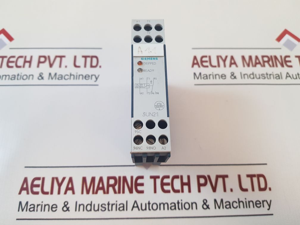 Siemens 3Un2100-0Cc7 Thermistor Motor Protection 24-26V 50/60Hz