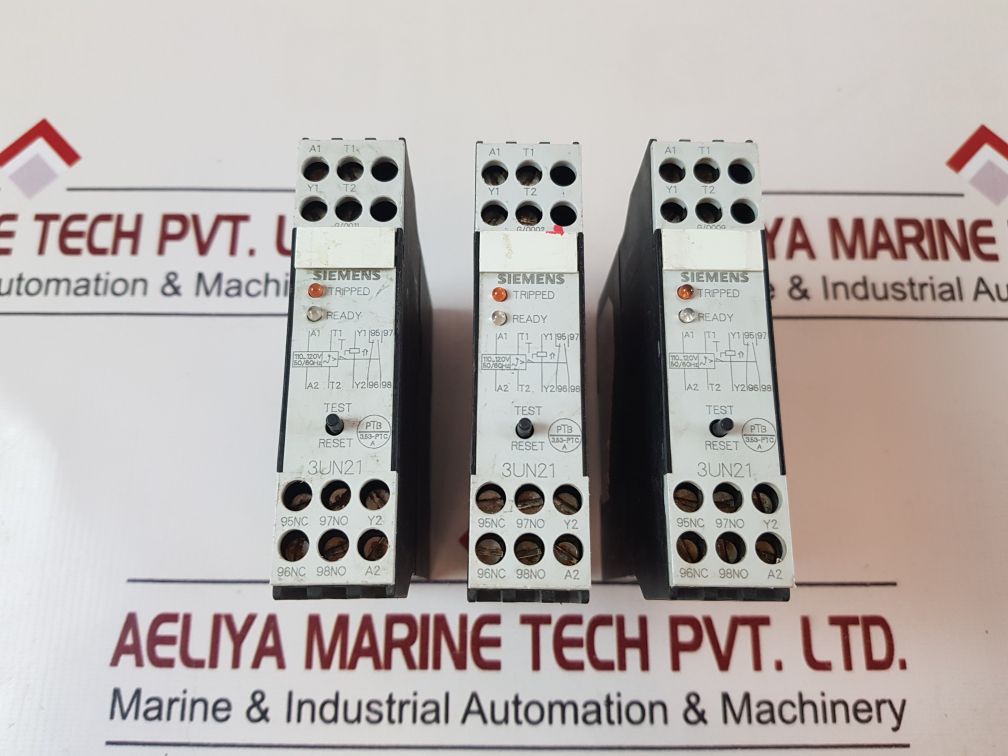 Siemens 3Un2131-0Af7 Thermistor Relay 110…120V 50/60Hz