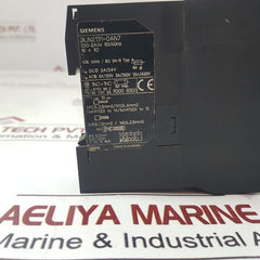 Siemens 3Un2131-0An7 Thermistor Motor Protection Relay 220-240V 50/60Hz