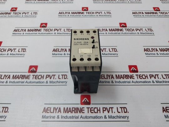 Siemens 3Un6 004 Contactor 220V 40-60Hz 2190441