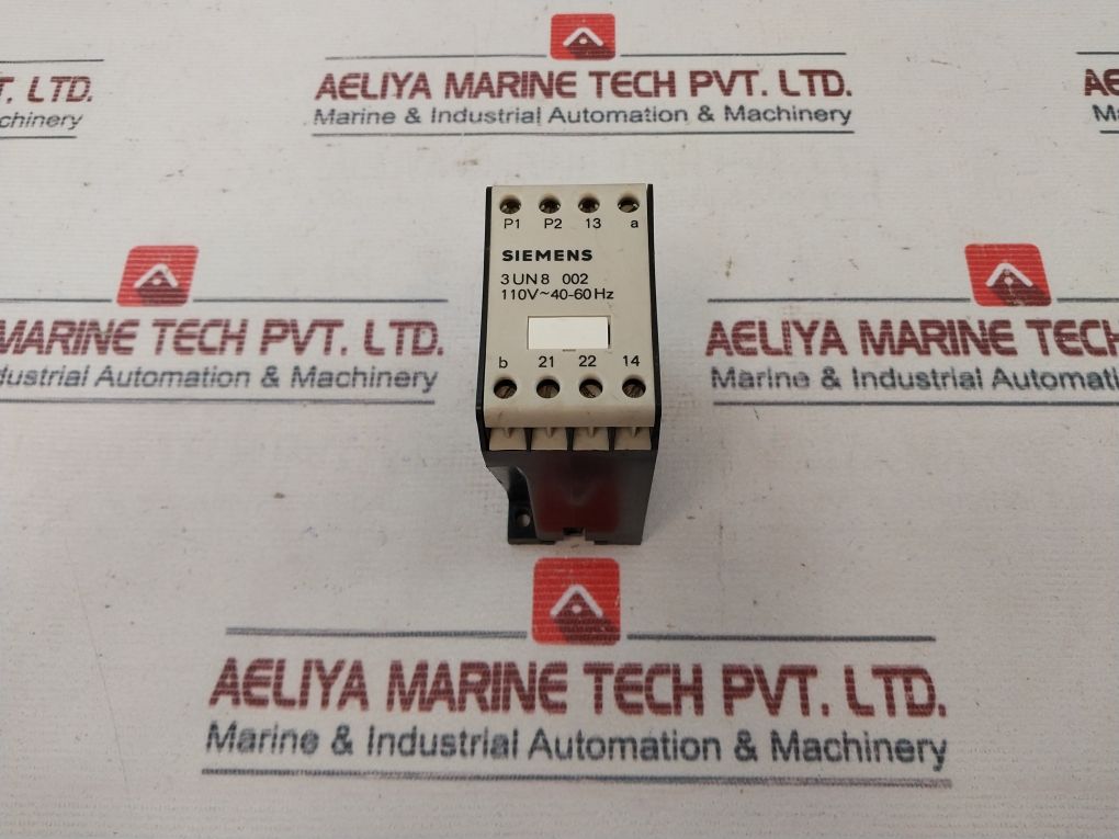 Siemens 3Un8 002 Contactor Control Relay