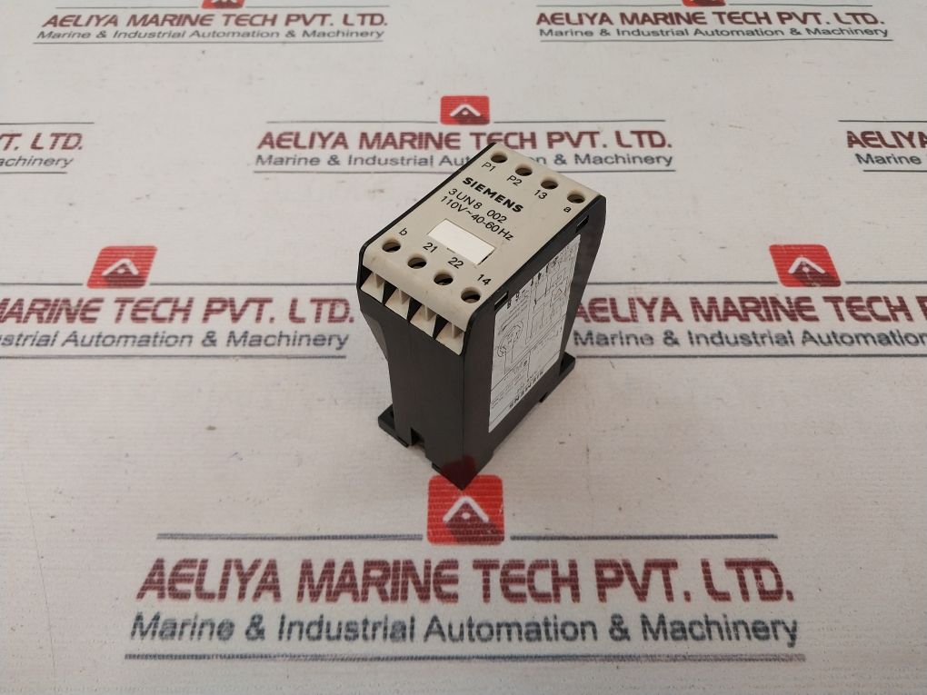 Siemens 3Un8 002 Contactor Control Relay