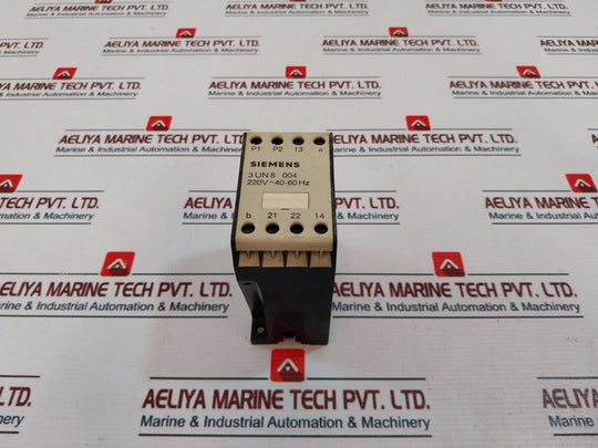 Siemens 3Un8 004 Contactor Relay 220V 40-60Hz