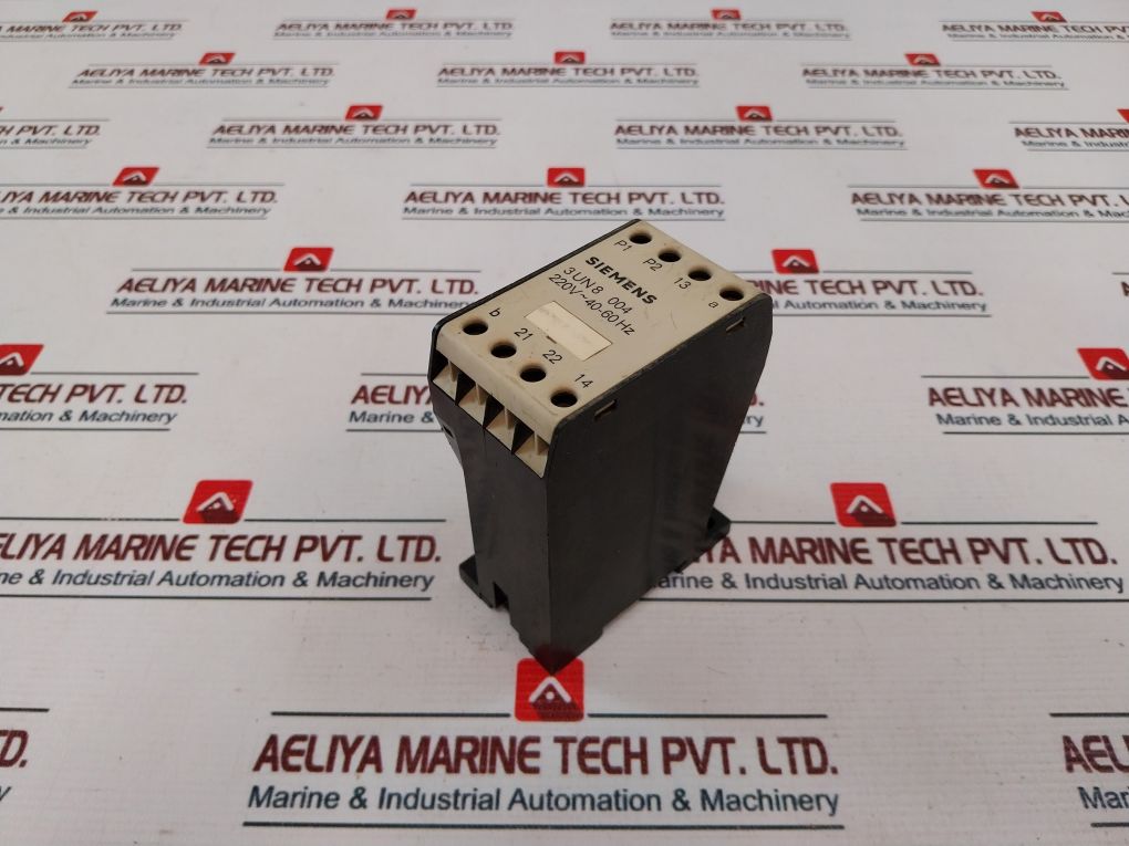 Siemens 3Un8 004 Contactor Relay 220V 40-60Hz