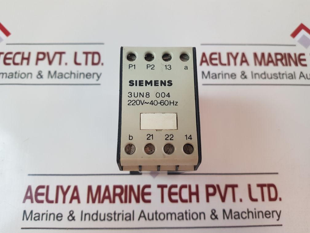 Siemens 3Un8 004 Control Relay
