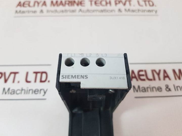Siemens 3Ux1418 Terminal Mounting Bracket