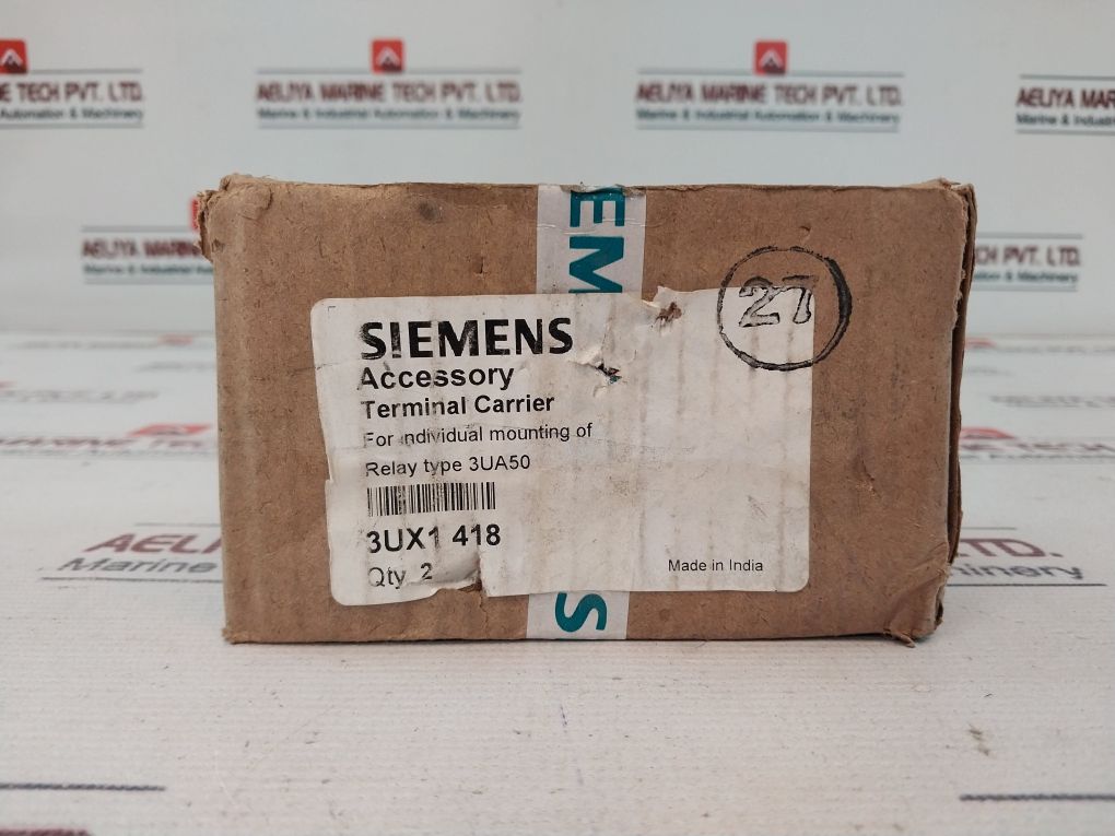 Siemens 3Ux1 418 Foot Mounting Bracket 3Ua50