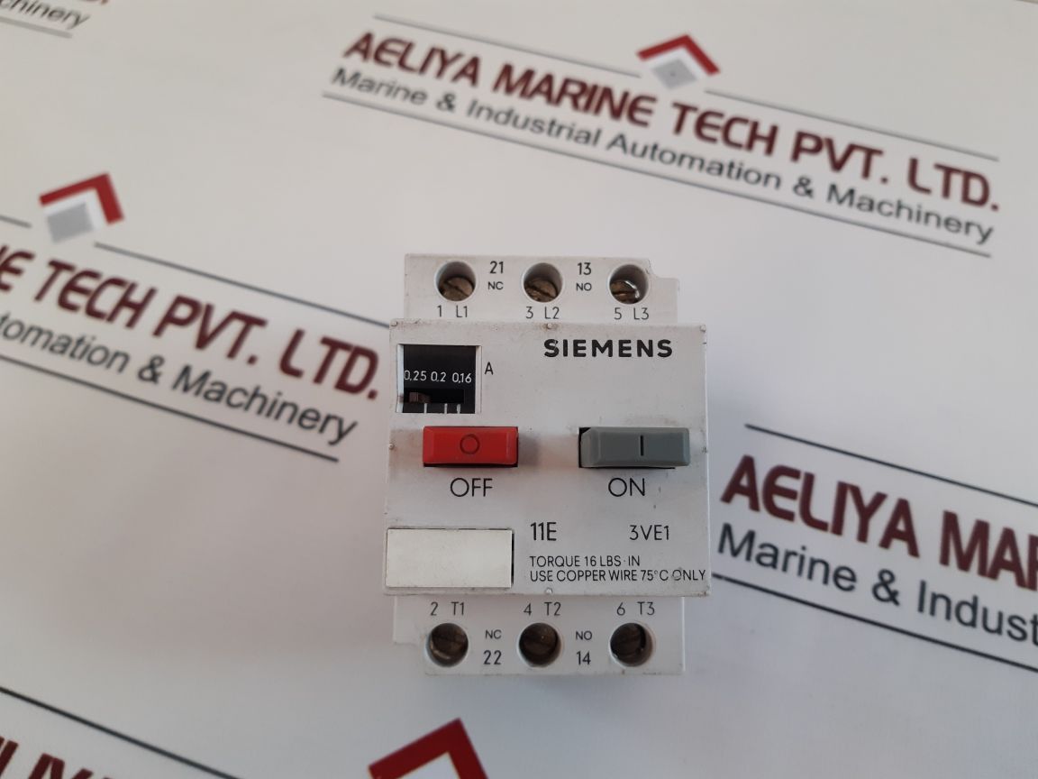 Siemens 3Ve1010-2C Motor Starter