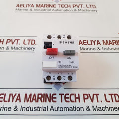 Siemens 3Ve1010-2D Manual Motor Starter 0,25-0,4A