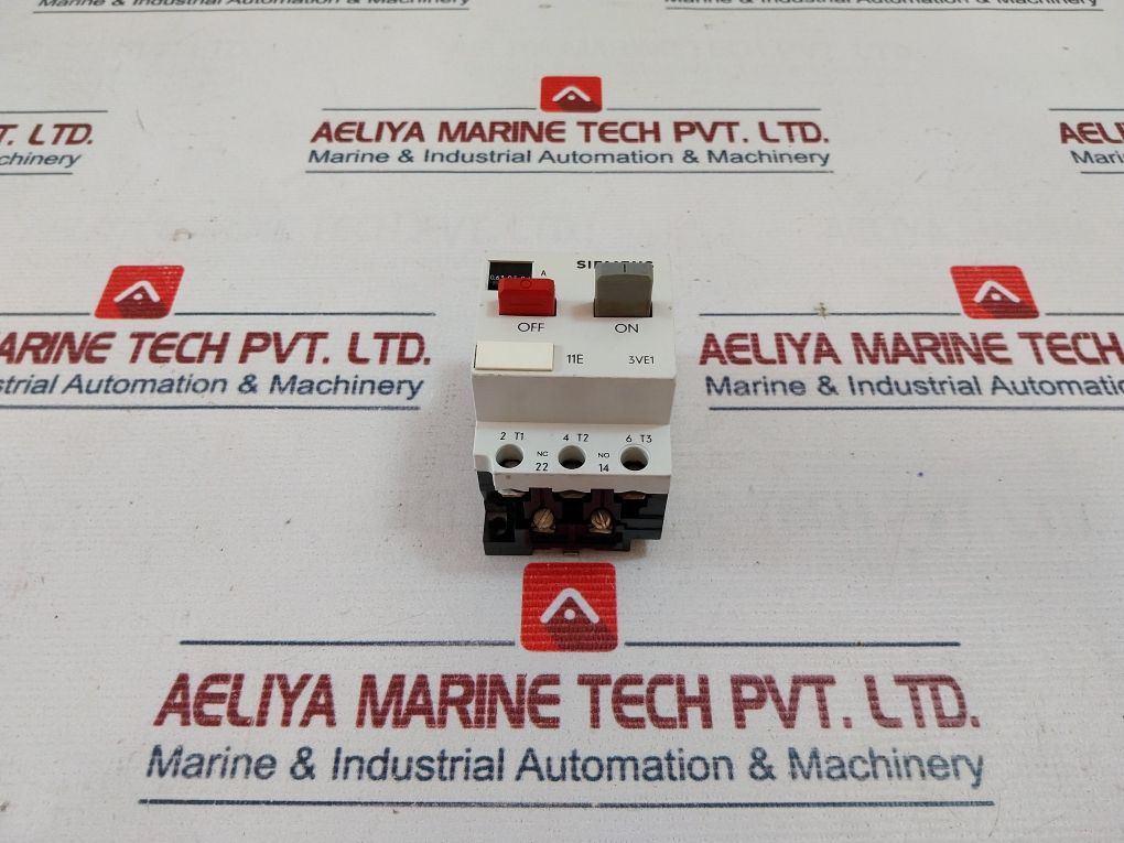 Siemens 3Ve1010-2E Motor Starter 300Vac
