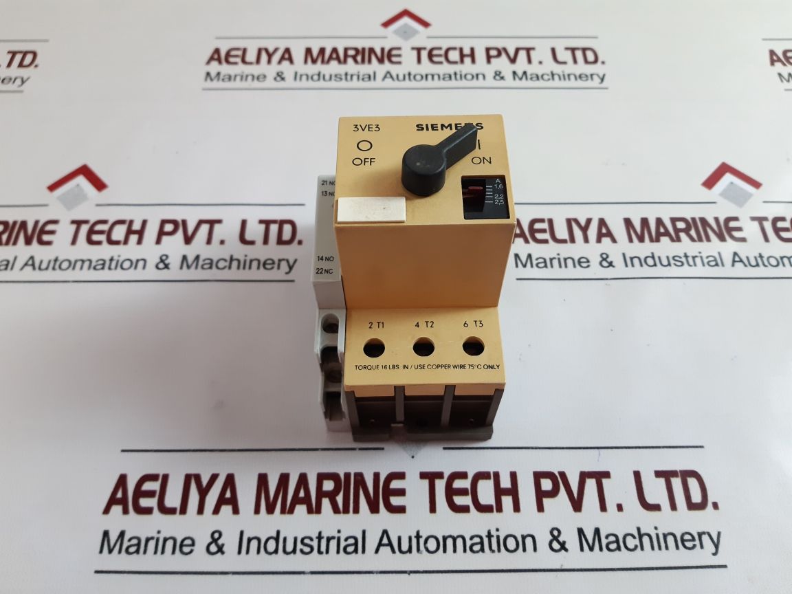 Siemens 3Ve3000-2Ha00 Motor Starter