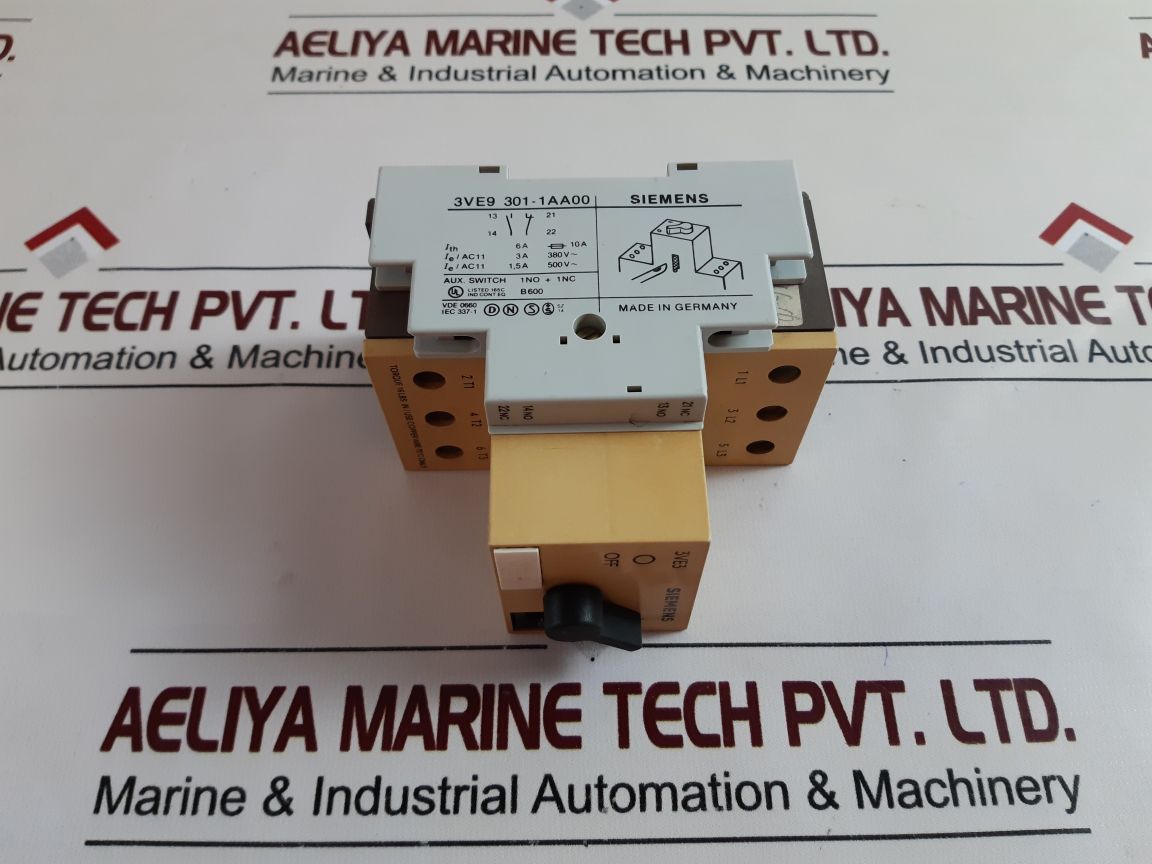 Siemens 3Ve3000-2Ha00 Motor Starter