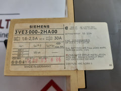 Siemens 3Ve3000-2Ha00 Motor Starter