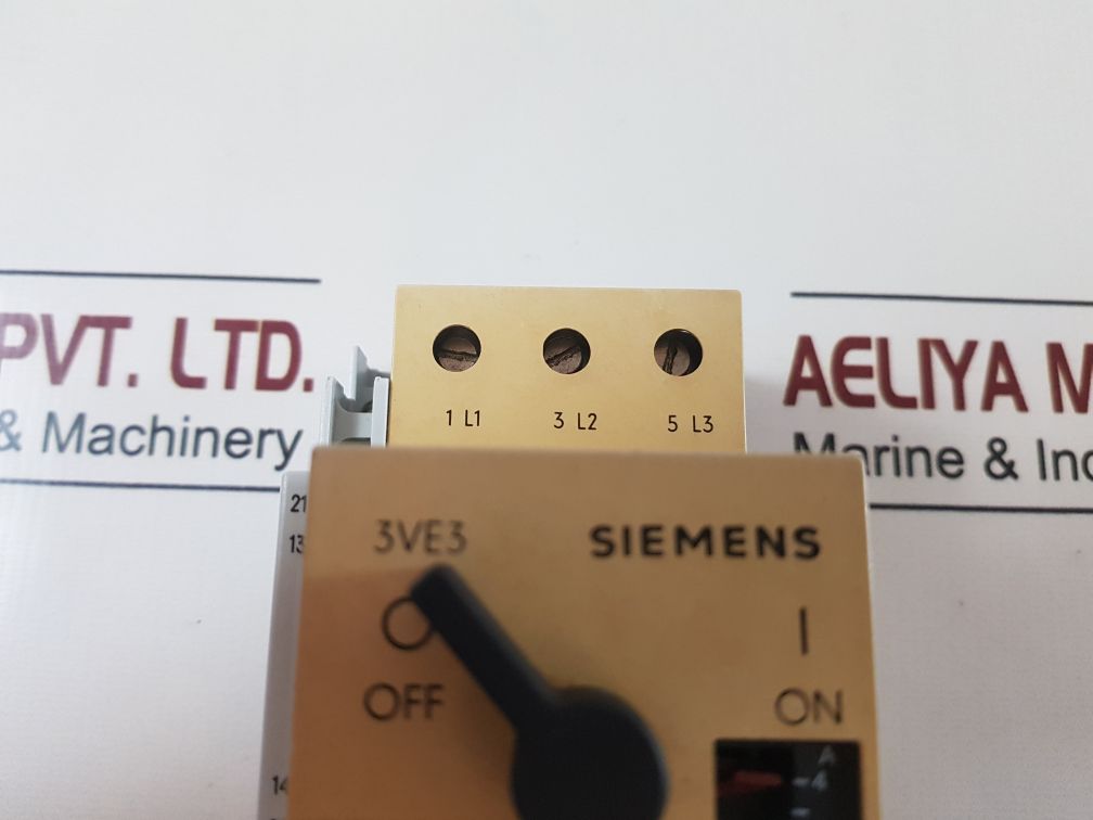 Siemens 3Ve3 000-2Ka00 Motor Starter Circuit Breaker