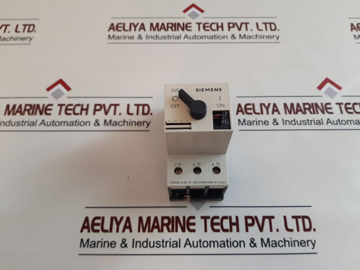 Siemens 3Ve3 000-2Ka00 Circuit Breaker